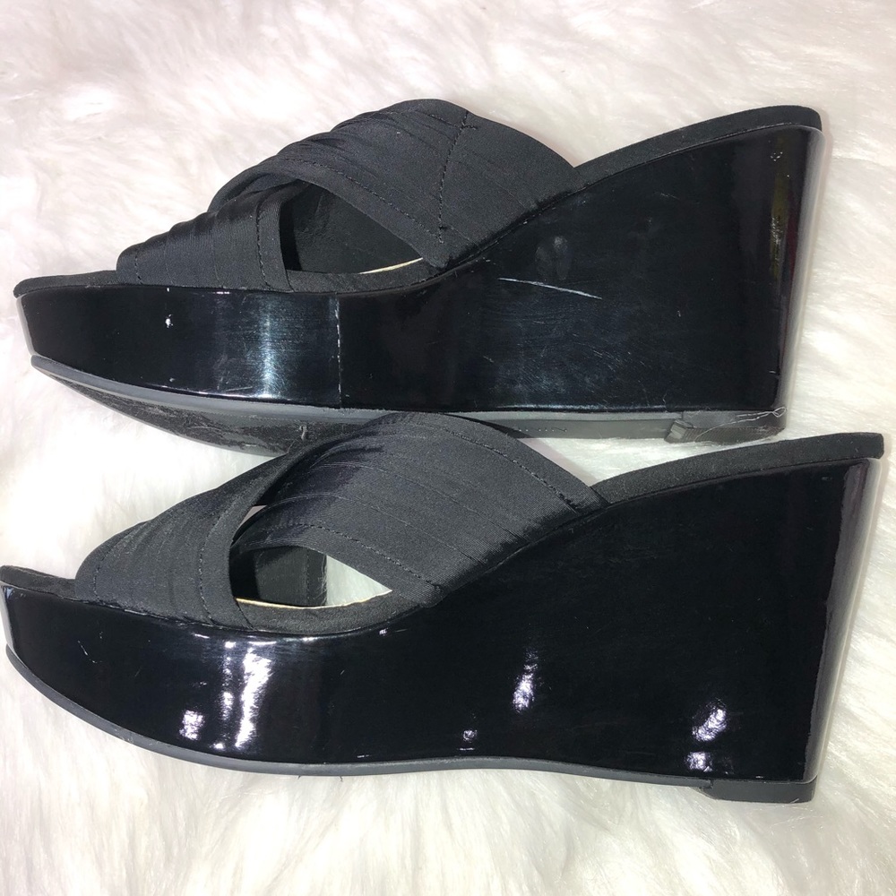 Nine west platform sandals size 9.5 - Picture 3 of 8